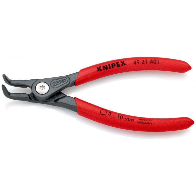 Pince de précision pour circlips extérieurs d'arbre - 130 mm 4921A01 Knipex