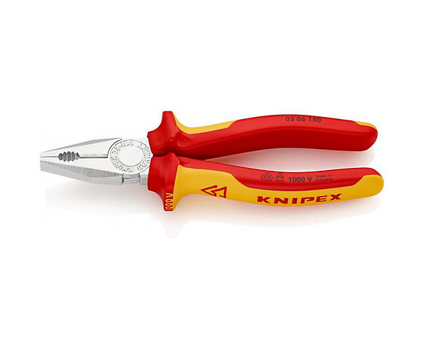 Pince universelle isolée 1000V VDE 306180 Knipex