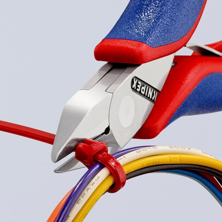 Pince coupante de côté pour l'électronique Knipex