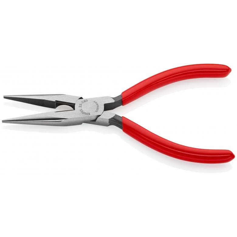 Pince demi-ronde avec tranchant - tête polie Knipex