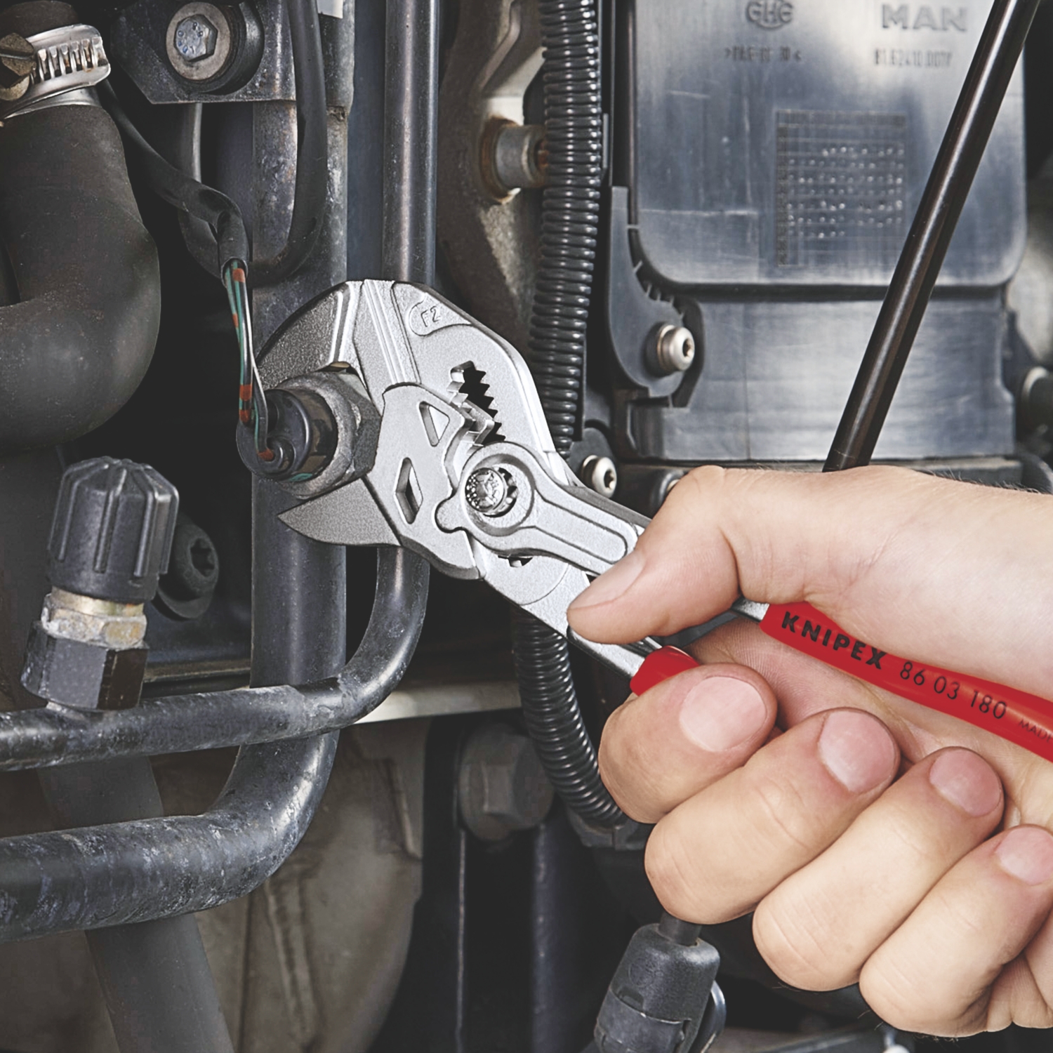 Jeu de 2 pinces clés Knipex