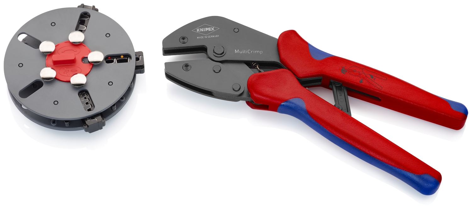 Pinces à sertir pour micro-connecteurs KNIPEX