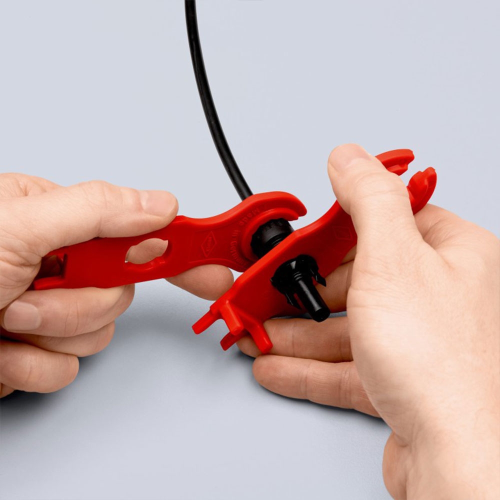 Jeu de deux clés de montage pour connecteurs solaires MC4 Knipex