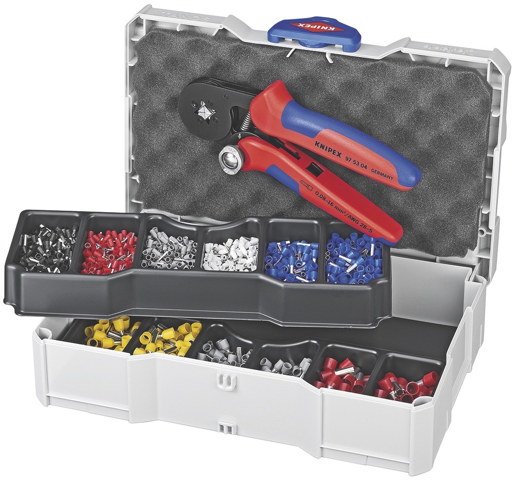 Assortiment de sertissage pour embouts de câble Knipex