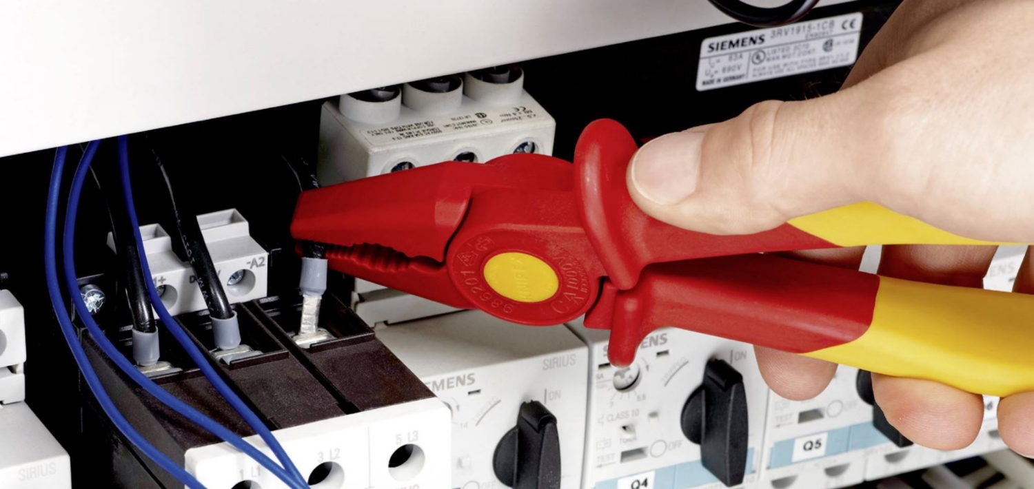 Pince de préhension en plastique isolante 986201 Knipex
