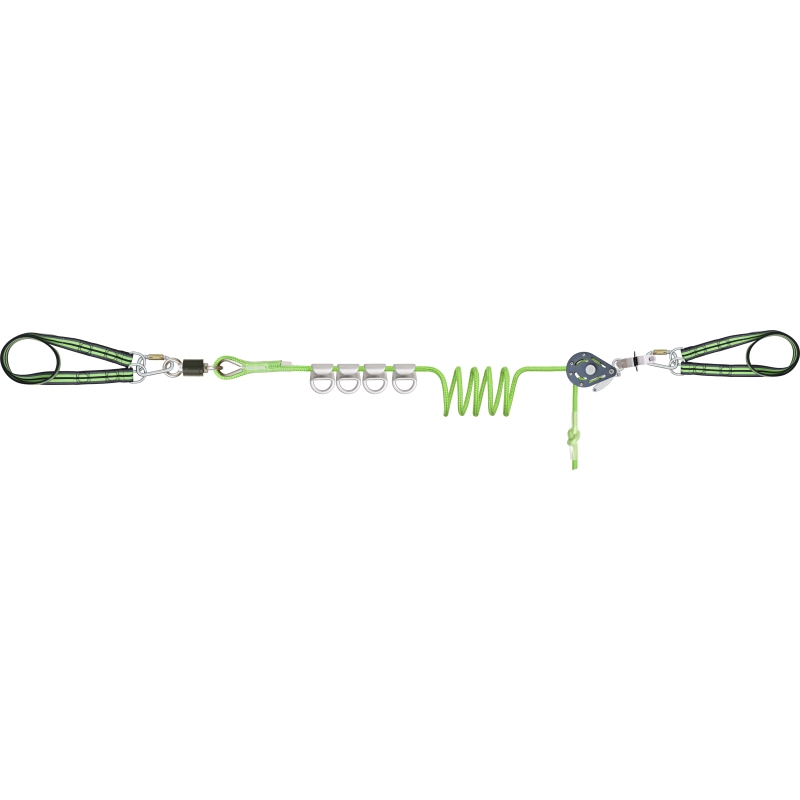 Ligne de vie mobile horizontale polyester Cross Line 1