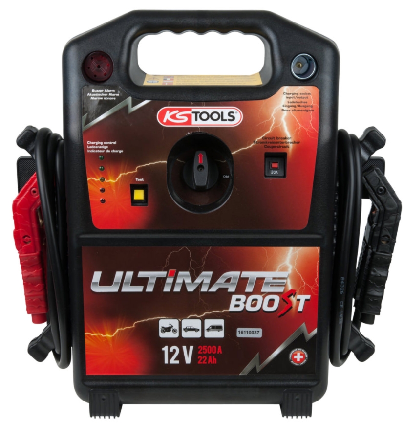 Booster à batterie 12/24V 5000/2500A KS Tools