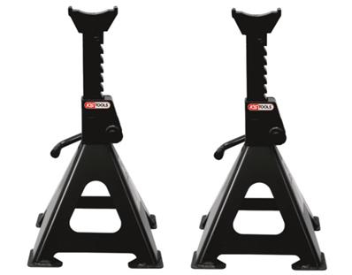 Lot de 2 chandelles à crémaillère 3 t KS Tools