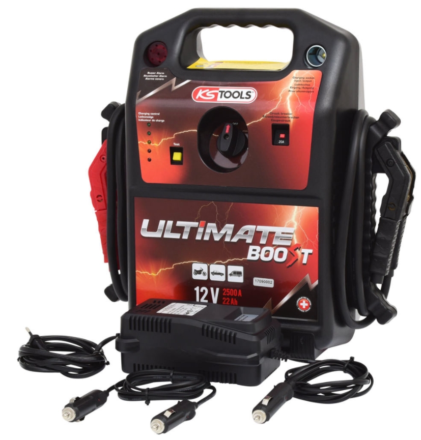 Booster à batterie 12/24V 5000/2500A KS Tools