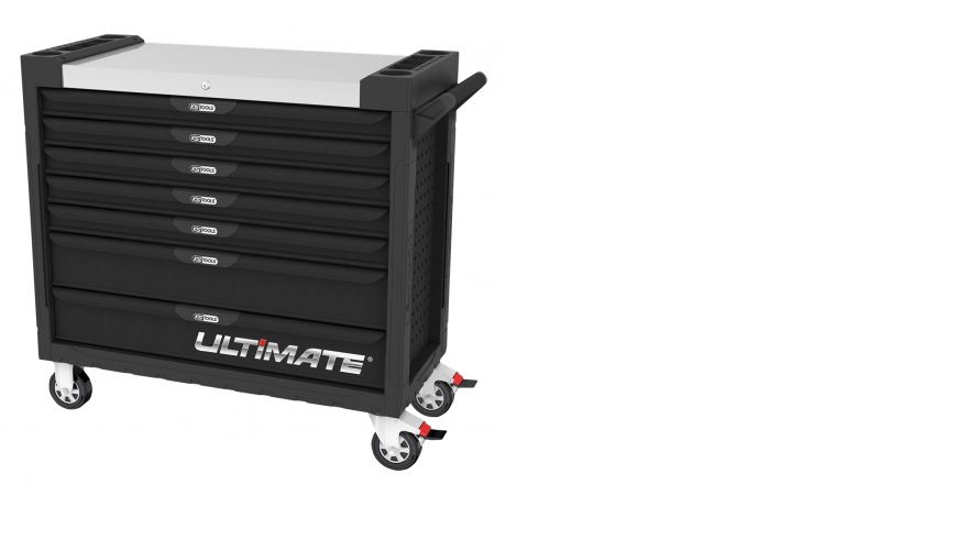 Servante ULTIMATE XL 7 tiroirs équipée 428 outils 825.7427 KS Tools