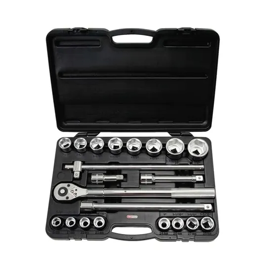 Coffret de douilles 6 pans - 21 pièces 911.0721 KS Tools