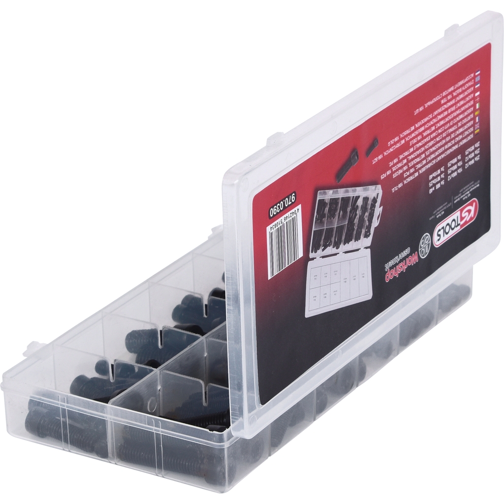 Coffret de 106 vis TCHC brut filetage total DIN 912 KS Tools