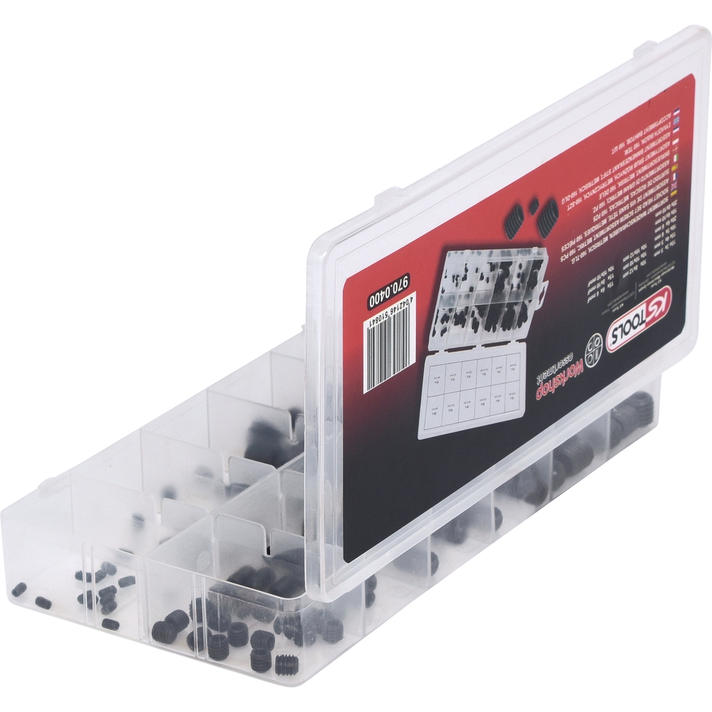 Coffret de 160 vis STHC DIN 913 KS Tools