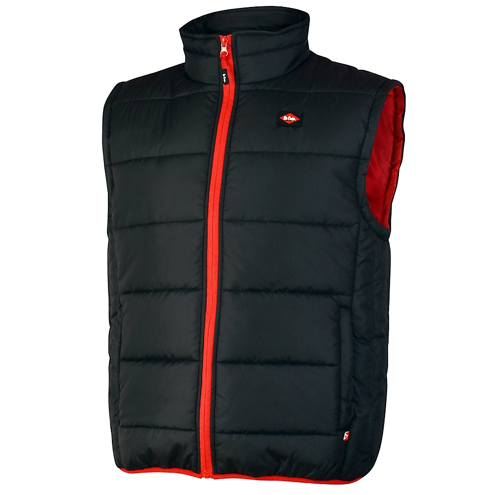  Gilet LCVST706 - Noir / Rouge 