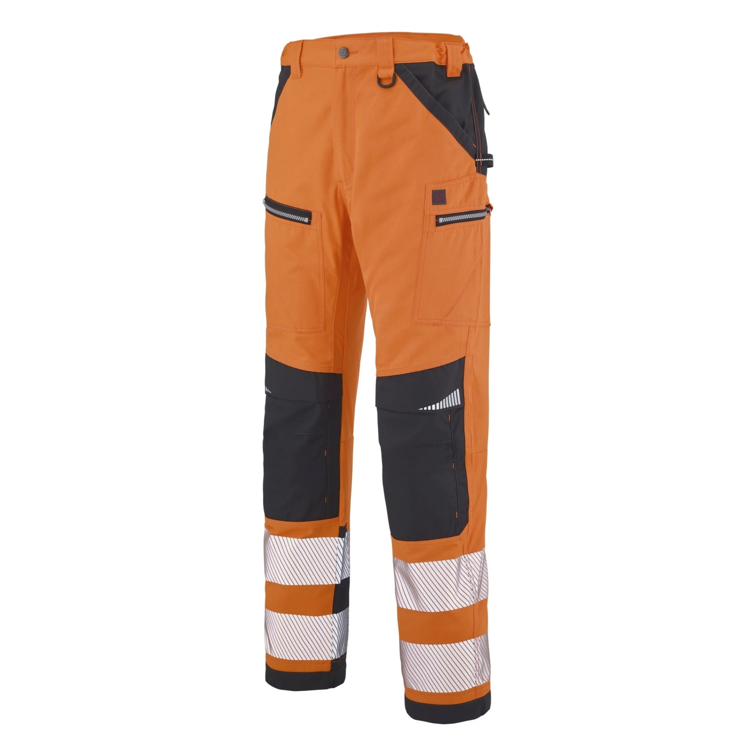 Pantalon Spanner HV EJ: 82 cm - Orange / Charcoal