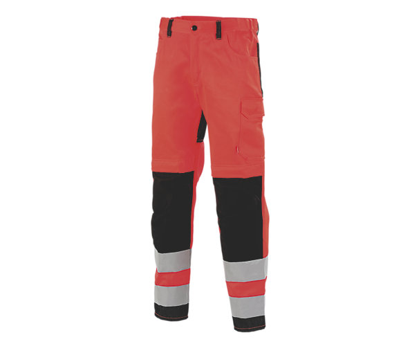 Pantalon Star HV EJ: 82 cm - Rouge / Noir Lafont