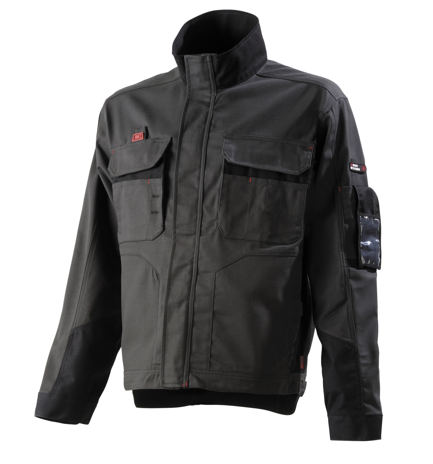  Blouson Ventus - Gris charcoal / Noir 