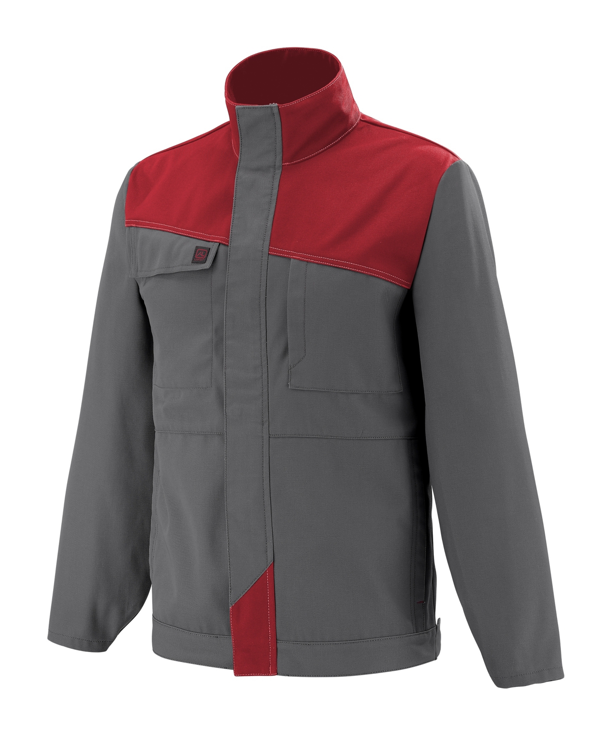  Blouson Grenat - Charcoal / Rouge 