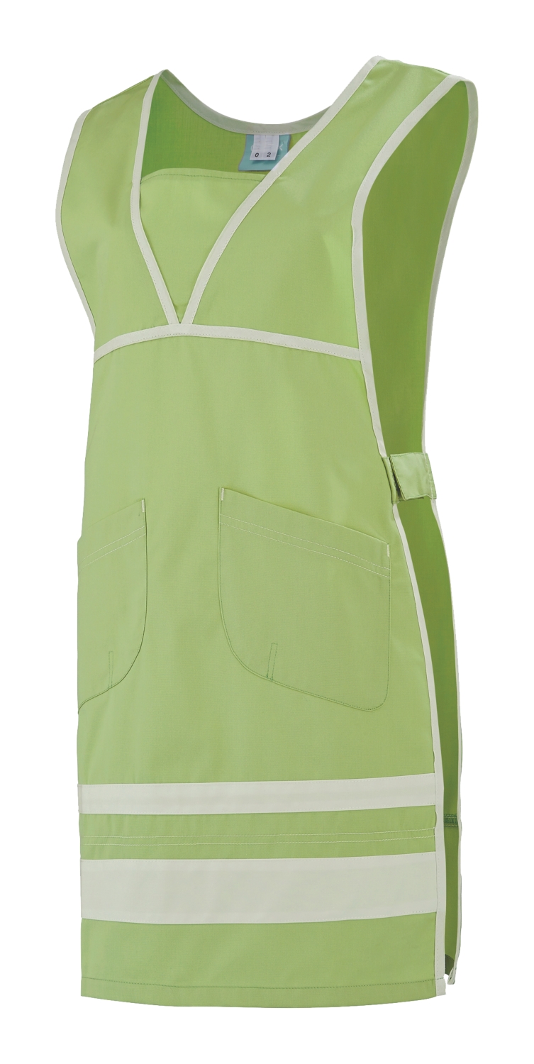 Chasuble femme Mélie - Vert pomme / Blanc Lafont
