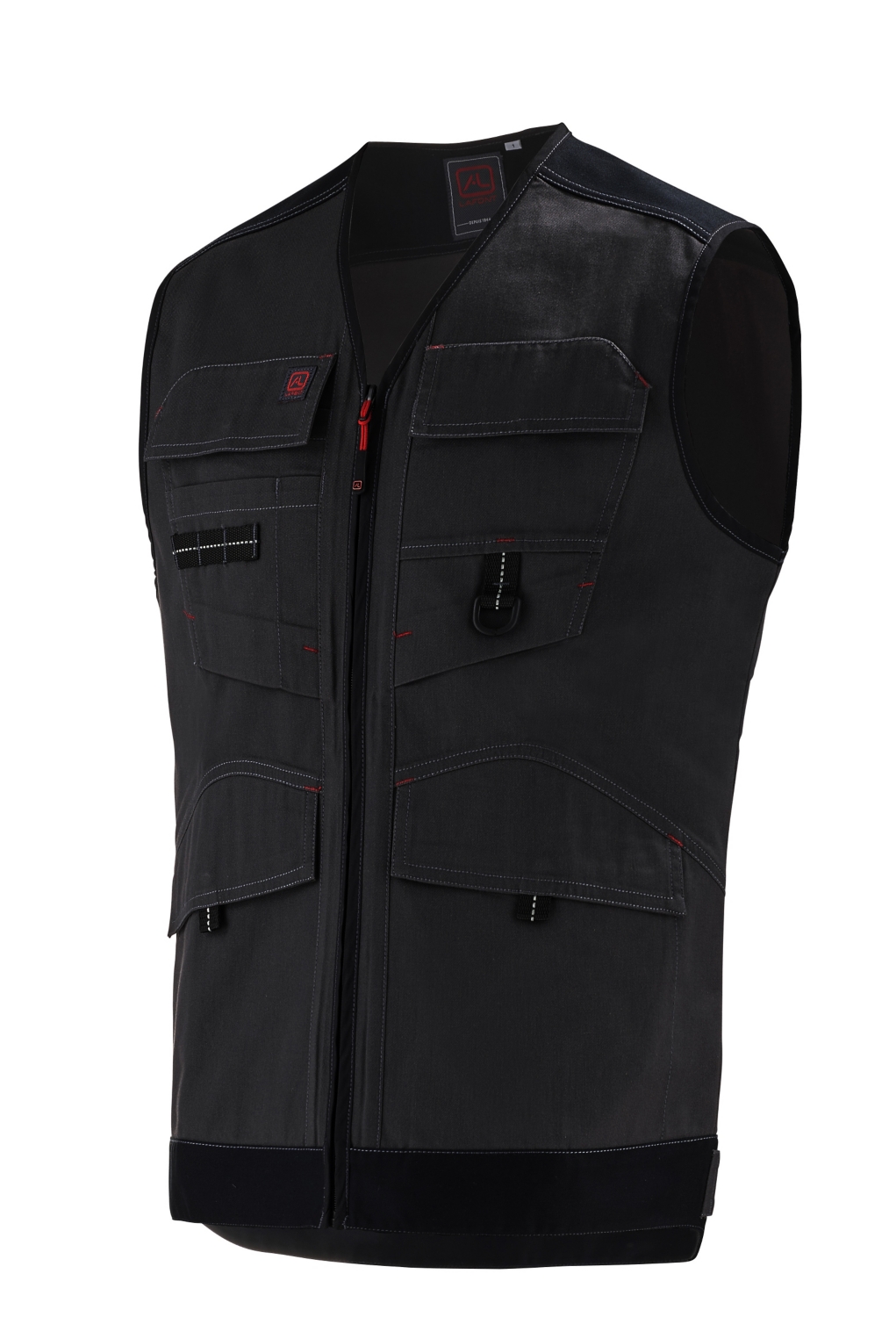 Gilet Trowel - Gris charcoal / Noir Lafont