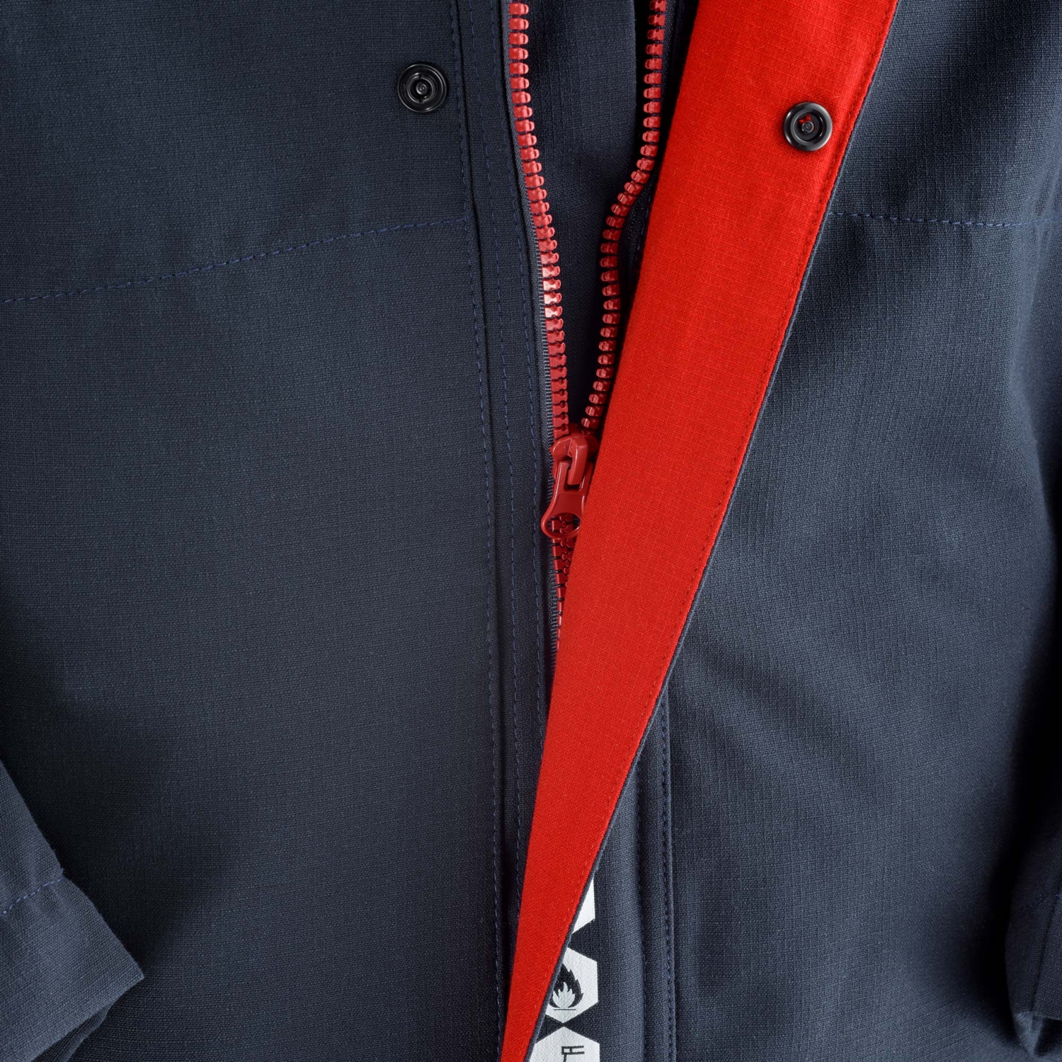 Blouson multirisques modacrylique mixte Ultra MR Colima marine / rouge Cepovett