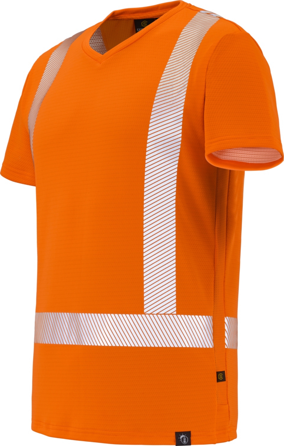 T-shirt HV mixte Icework MC orange