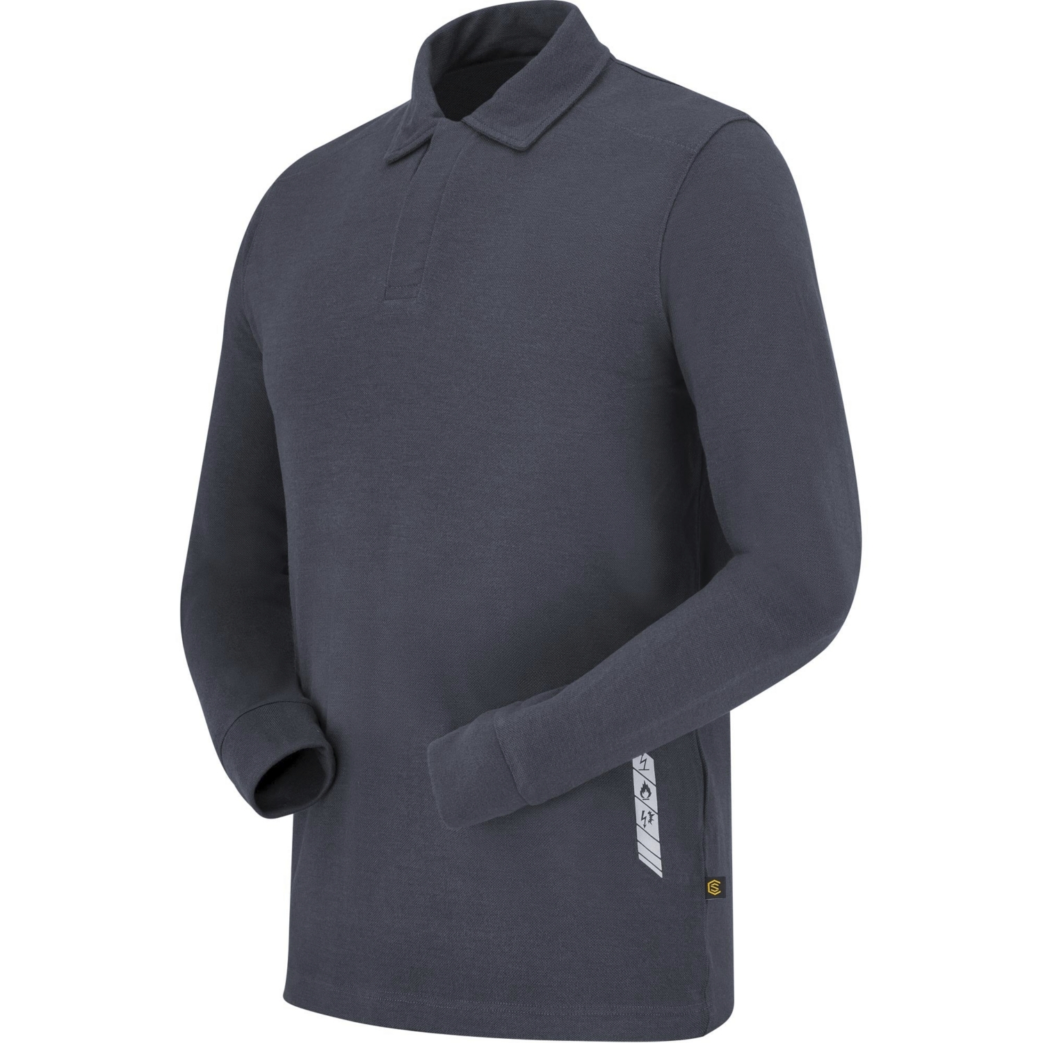 Polo multirisques Omni Munire manches longues marine