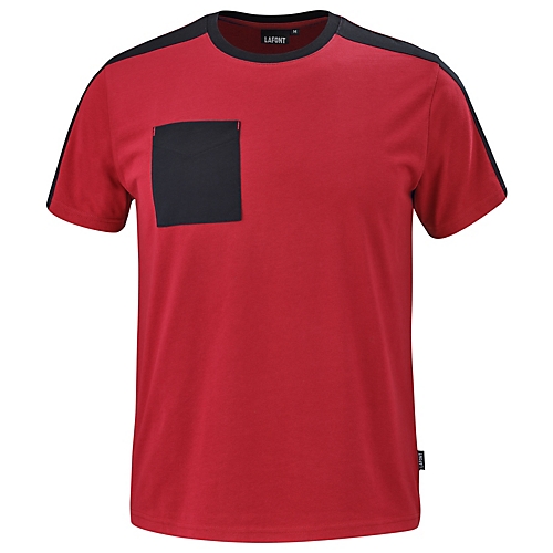 Tee-shirt Chisel - Rouge / Noir Lafont