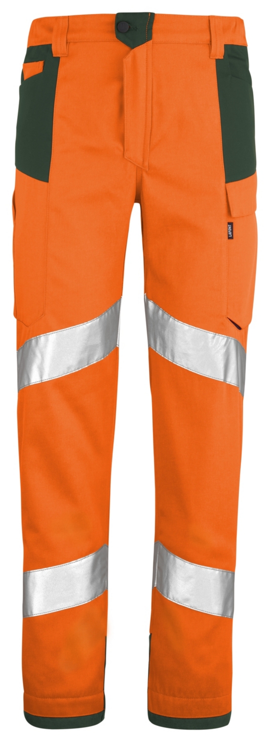 Pantalon Iris PI HV - Orange / Vert foncé Lafont