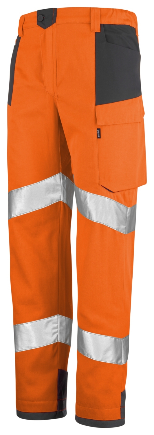 Pantalon Iris PI HV - Orange / Gris charcoal Lafont