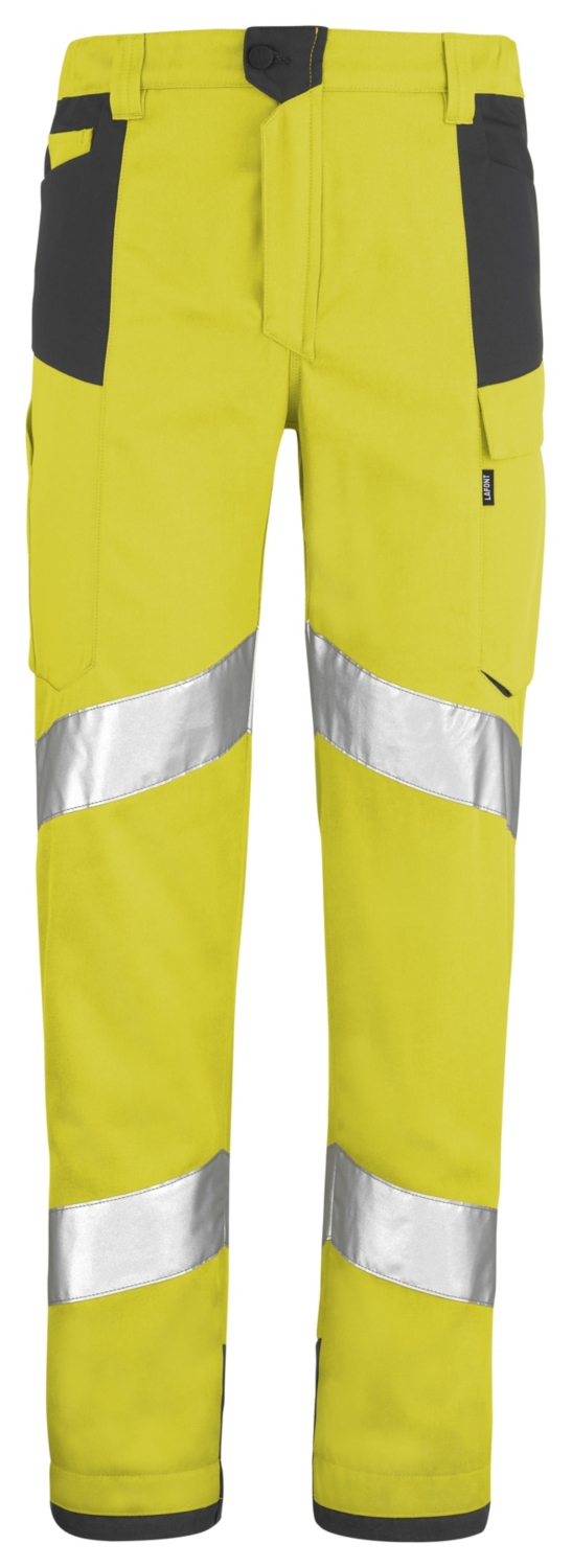 Pantalon Iris PI HV - Jaune / Gris charcoal Lafont