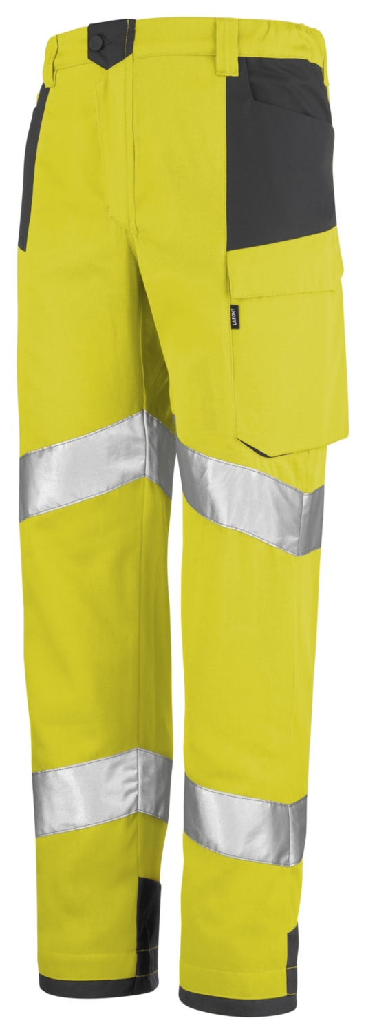 Pantalon Iris PI HV - Jaune / Gris charcoal Lafont
