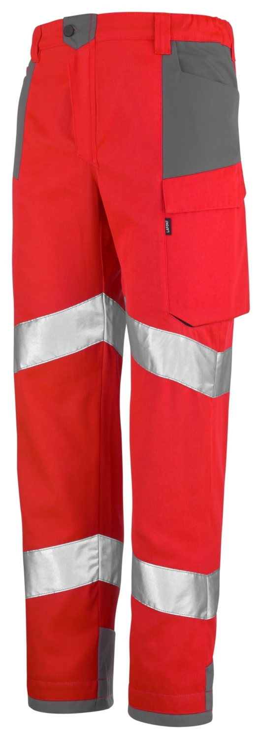 Pantalon Iris PI HV - Rouge / Gris minéral Lafont