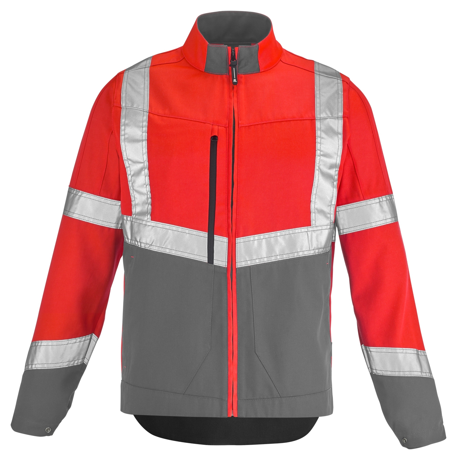 Blouson Lutea PI HV - Rouge / Gris minéral Lafont