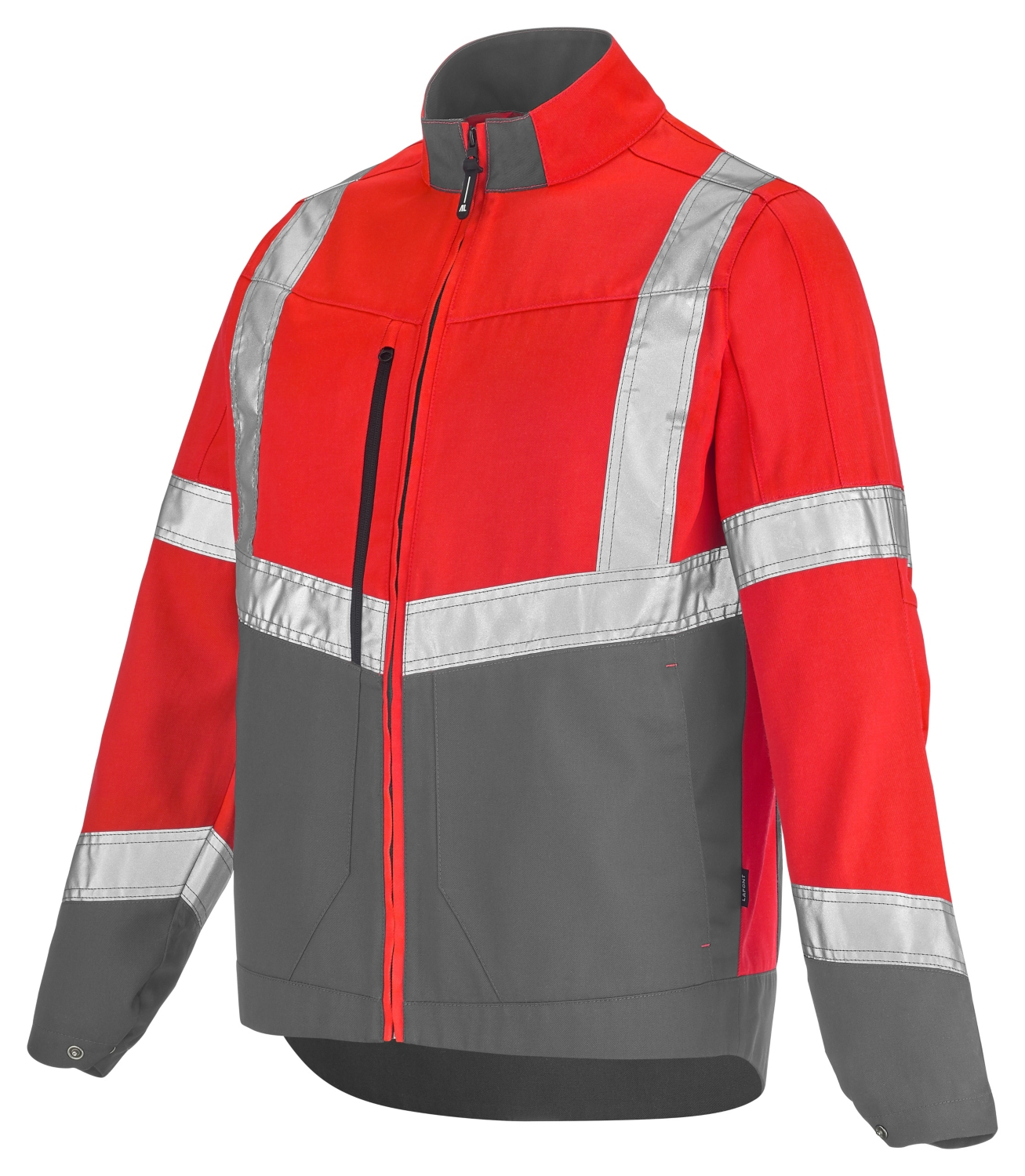 Blouson Lutea PI HV - Rouge / Gris minéral Lafont