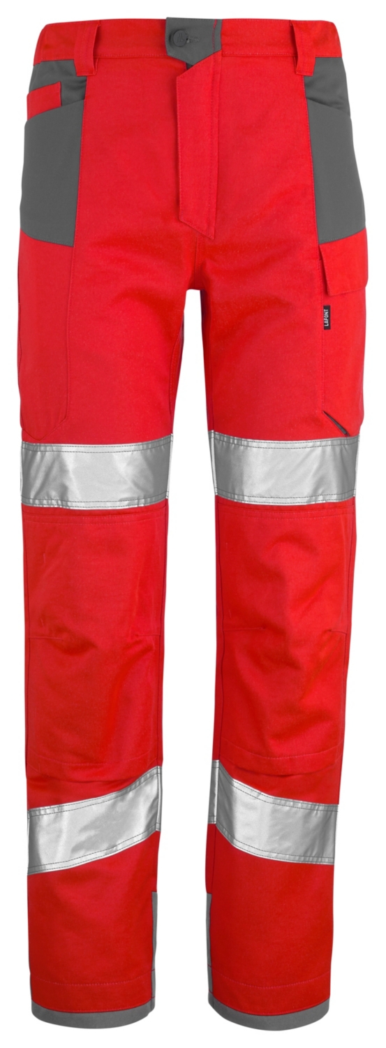 Pantalon Pupil PI HV - Rouge / Gris minéral Lafont