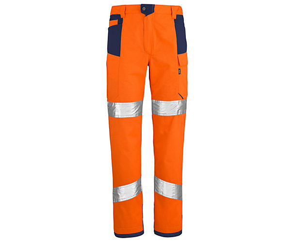 Pantalon Retina HV - Orange / Marine Lafont