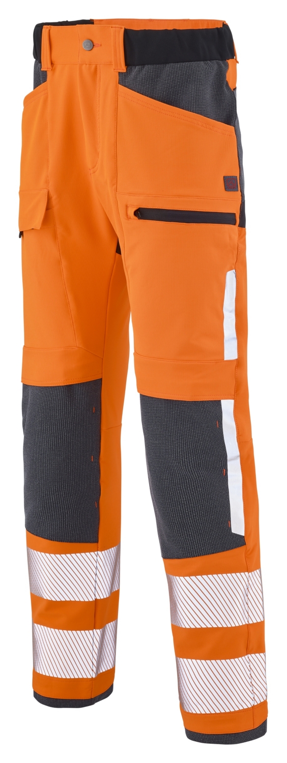 Pantalon Twist HV - Orange / Charcoal Lafont