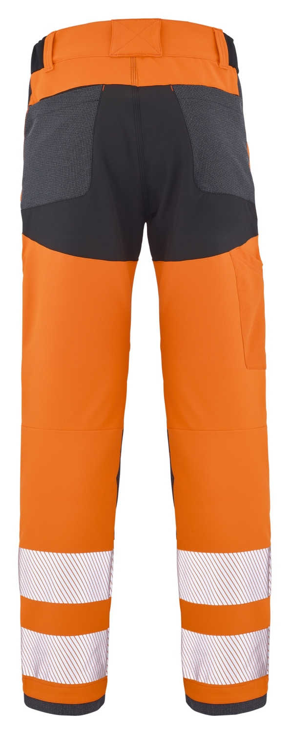 Pantalon Twist HV - Orange / Charcoal Lafont