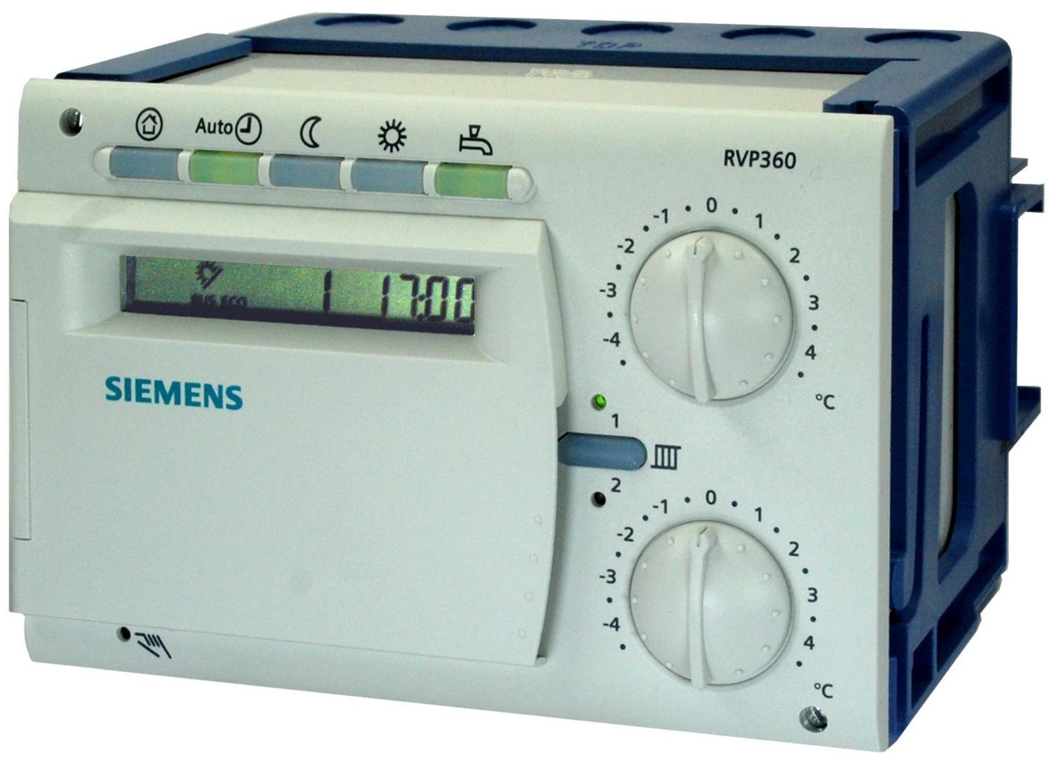 Régulateur chauffage programmable 2 circuits de chauffage + ECS Siemens