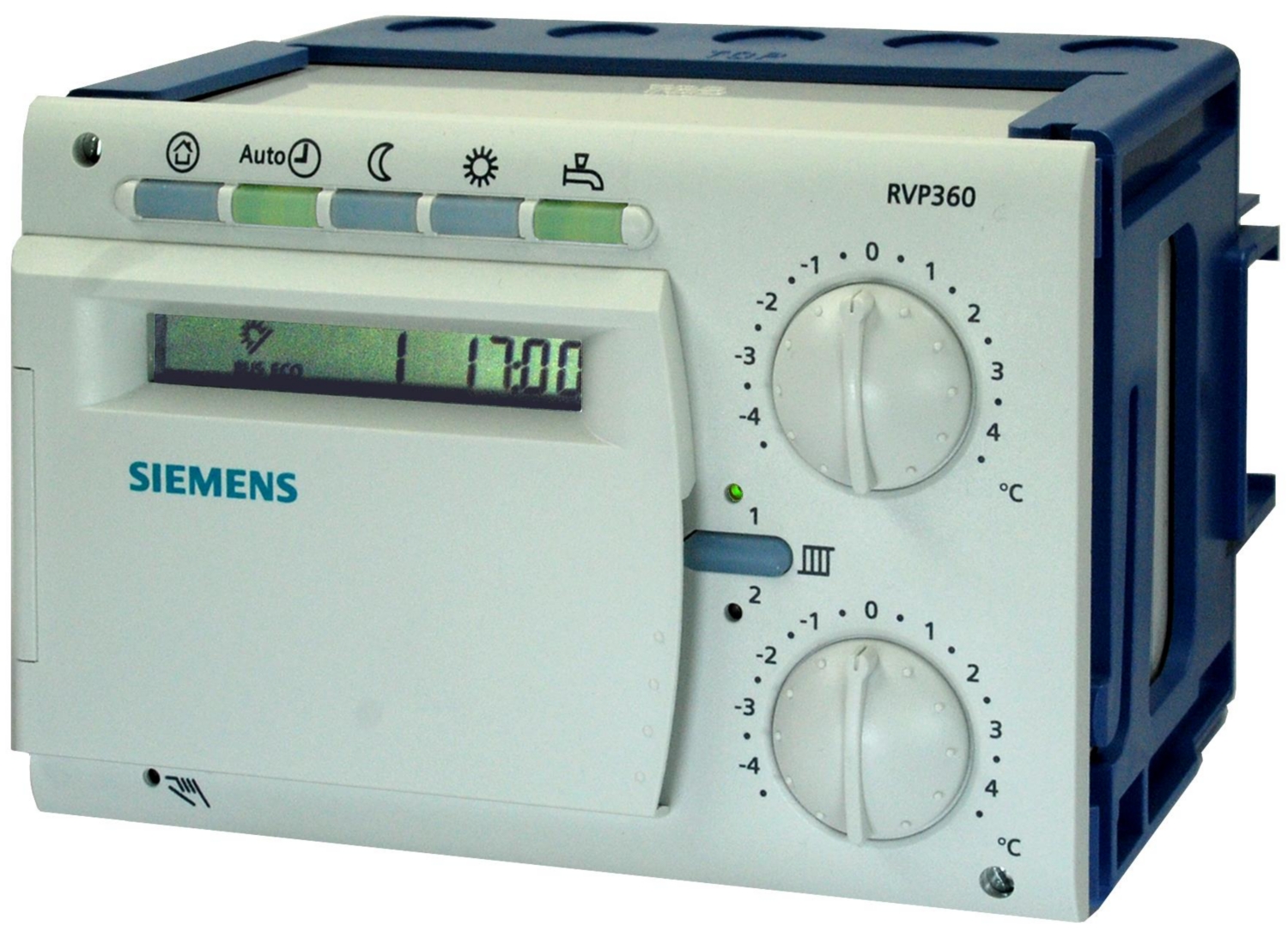 Régulateur chauffage programmable 2 circuits de chauffage + ECS Siemens 