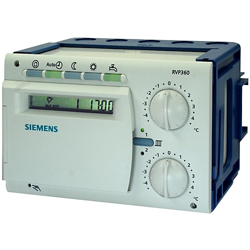 Régulateur chauffage programmable 2 circuits de chauffage + ECS Siemens 