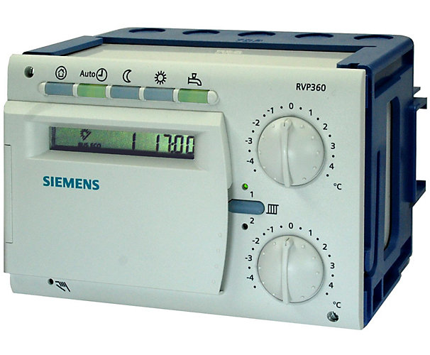 Régulateur chauffage programmable 2 circuits de chauffage + ECS Siemens 