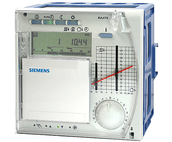 Régulateur de chauffage gamme RVL Siemens 