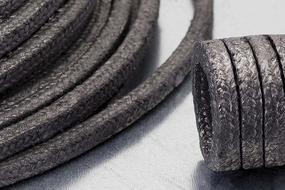 Tresse carrée graphite de -200 à +600° C série Lattygraf 6118 Latty