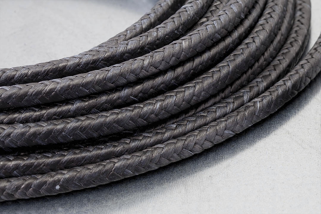 Tresse carrée PTFE graphite de -200 à +300° C série Lattyflon 3207 Latty
