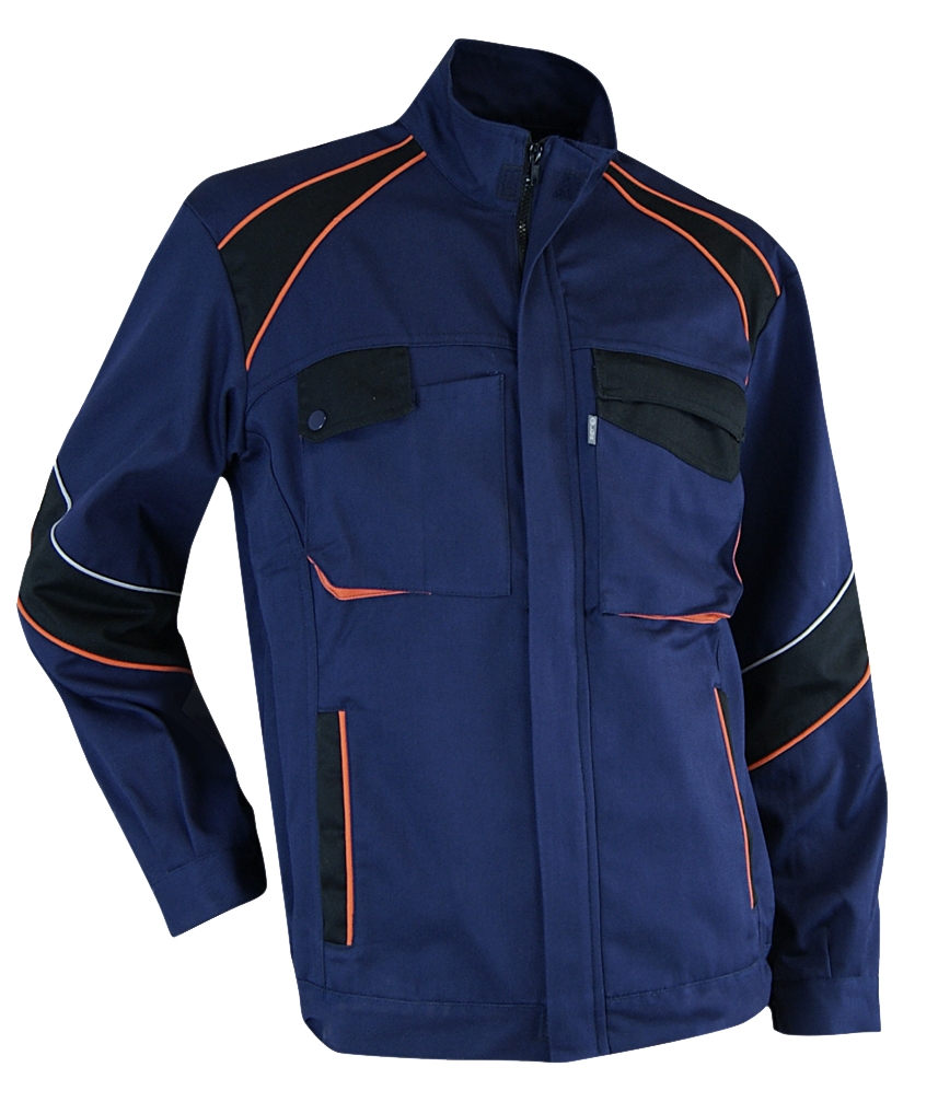 Blouson Houe - Marine / Noir / Orange Lebeurre