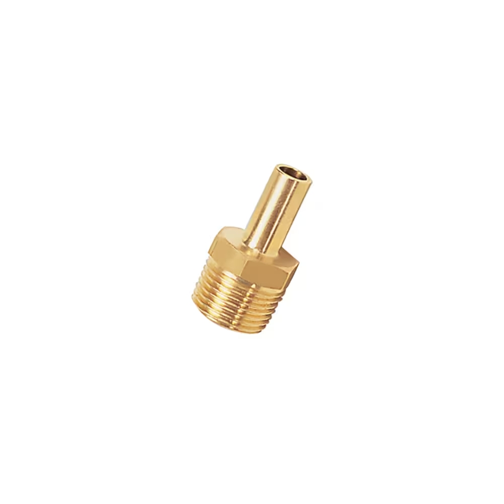 Adaptateur d'orientation universel pour tube x mâle BSPT laiton série 0120 Parker Legris