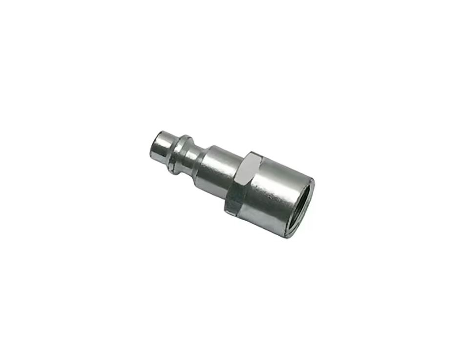 Embout standard DN5 taraudé BSPP sans obtu - Acier cementé zingué série 0186 Parker Legris