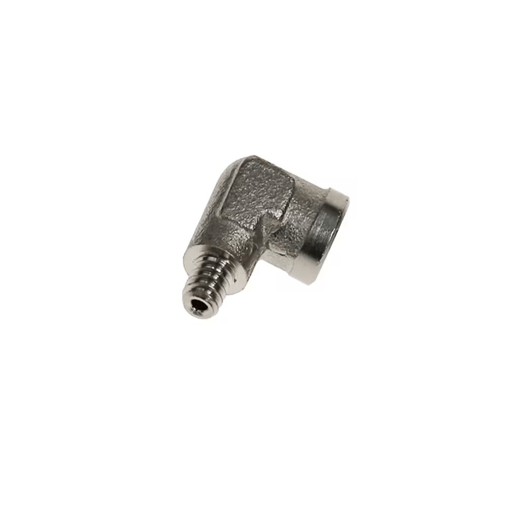 Coude 90° égal mâle femelle laiton nickelé série 0921 Parker Legris